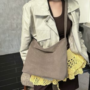 Trendy Suede Fringe Bag: Vintage Vibe with Large Capacity for Women