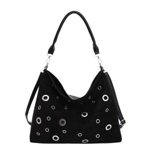 Chic Retro Shoulder Bag: Stylish Tote for Women with Vintage Flair