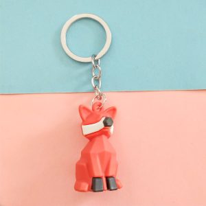 Cute Cartoon Dinosaur Bag Charm Keychain Pendant for Fun Accessories