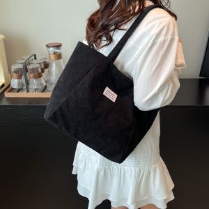 Korean-style Fashionable Commuter Tote Bag for Class and Easy Styling