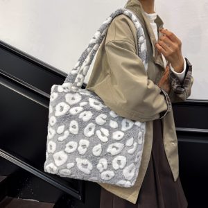 Casual Large Capacity Multi Color Bag with Stylish Printing and Contrast