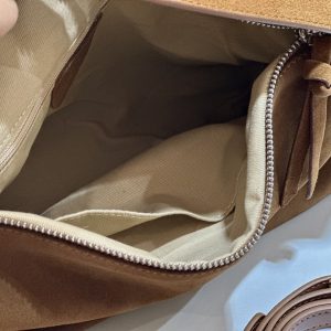 Premium Matte Suede Tote Bag - Womens Leather Handbag for Crossbody Style