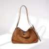 Vintage Top Handle Bag: Large-capacity One-shoulder Boston Tote with Style