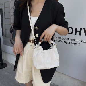 Stylish Minimalist Pearl Fringe Crossbody Bag for Women