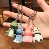 Cute Cartoon Dinosaur Bag Charm Keychain Pendant for Fun Accessories