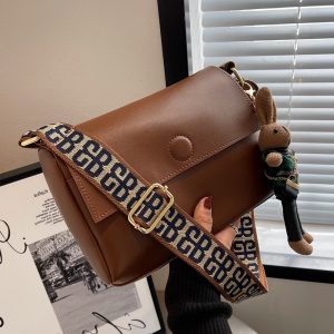 Autumnwinter Retro Wide-strap Crossbody Versatile in - Fringe Crossbody Bag