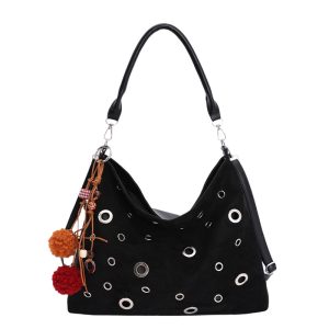 Chic Retro Shoulder Bag: Stylish Tote for Women with Vintage Flair