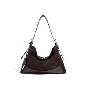 Large-capacity Women's Commuter Tote: Versatile Shoulder or Crossbody Style