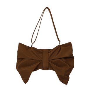 Chic Korean-style Large Tote Bag with Bow and Spacious Design