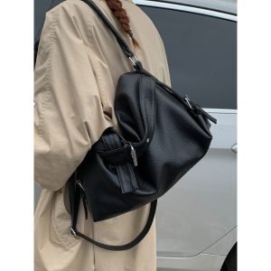 American-style Retro Versatile Biker Bag High-capacity - Retro Shoulder Bag