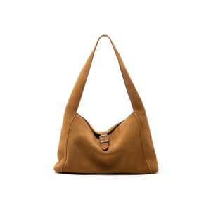 Suede-textured Lightweight and Stylish Womens Premium Sing - Suede Tote Bag