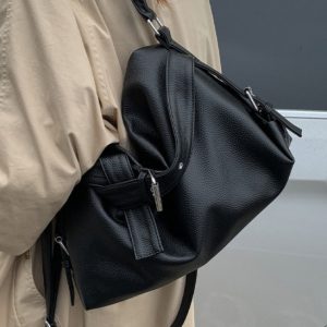 American-style Retro Versatile Biker Bag High-capacity - Retro Shoulder Bag