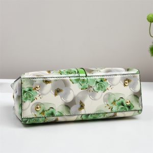 Chic Large-capacity Multi Color Bag with Contrast-color Printed Patchwork