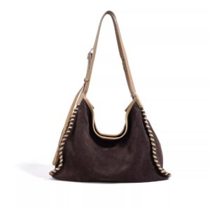 Womens Matte Leather Chain Crossbody Bag for Commuting and Everyday Use