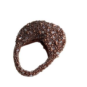 Versatile Casual Crystal Bead Woven Retro Shoulder Bag with Unique Texture