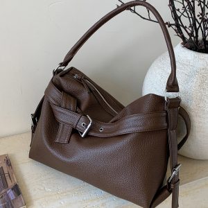 American-style Retro Versatile Biker Bag High-capacity - Retro Shoulder Bag