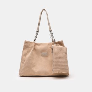 Fashionable High-capacity Commuter Tote Bag for Stylish Daily Use
