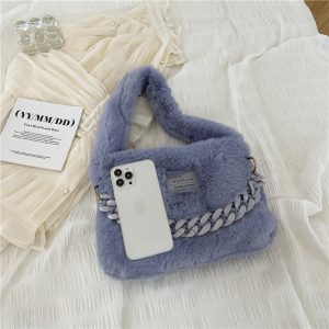 Stylish Acrylic Chunky Chain Bag for Commuting and Everyday Use