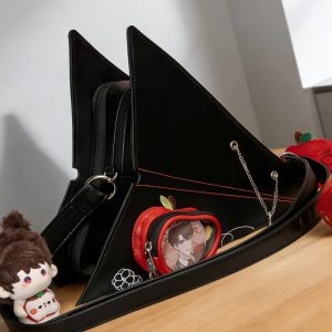 Airplane-Shaped Clear Display Crossbody Bag – PU Leather, Stylish and Functional