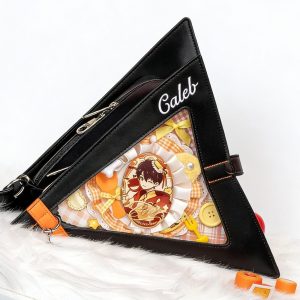 Airplane-Shaped Clear Display Crossbody Bag – PU Leather, Stylish and Functional