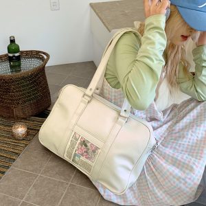 Anime Ita Bag for Pins, Personalized PU Ita Bag, Crossbody Display Bag for Pin Collectors, Pin Display Bag with Clear Panel, Gift for Fan