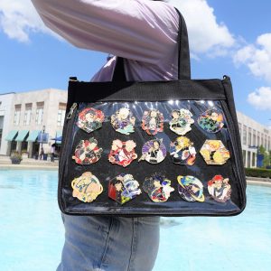 Anime Pin Bag: Ita Tote Bag, Clear Window Display