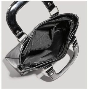 Black Halloween Ita Bag – Japanese Style Harajuku Square Crossbody Shoulder Handbag for Women Y2K