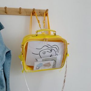 Black Ita Messenger Bag - Backpack