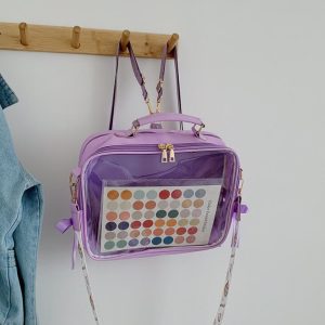 Black Ita Messenger Bag - Backpack