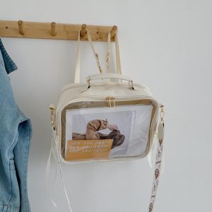 Black Ita Messenger Bag - Backpack