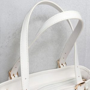 Black & White Bow Ribbon Shoulder Bag, Custom Cute Ita Display Bag, Pin Display Bag, Window Bag, Ita Crossbody Bag,Anime Collectibles,Trendy