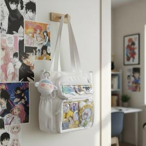 Blue Ita Bag – Kawaii Anime Display Bag, Harajuku Tote