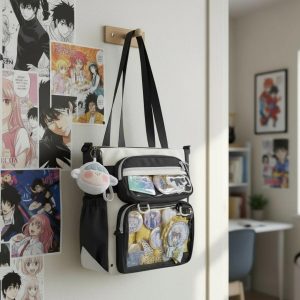Blue Ita Bag – Kawaii Anime Display Bag, Harajuku Tote