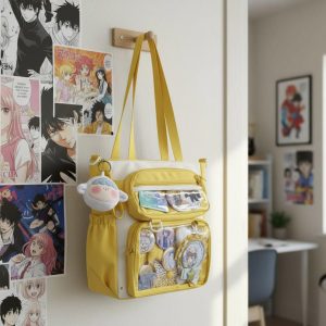Blue Ita Bag – Kawaii Anime Display Bag, Harajuku Tote