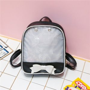 Bowknot Candy Color Pins Display Backpack Bag