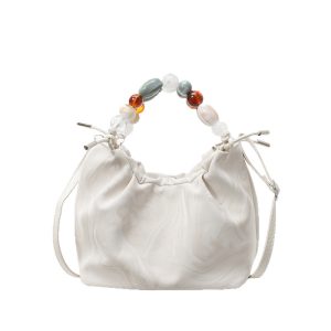 Stylish Minimalist Pearl Fringe Crossbody Bag for Women