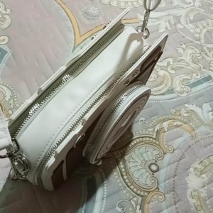 Camera Ita Crossbody Bag with Clear Display Window for Pins and Badges | PU Leather Anime Cosplay Shoulder Bag for Collectors and Fans