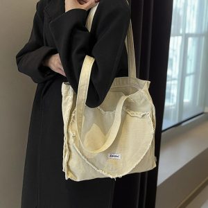 Canvas Heart Bag, Canvas Tote Bag, College Tote Bag, Shopping Bag, Commuter Bag, Casual Bag, Cute Canvas Bag, Everyday Bag, Gift For Her