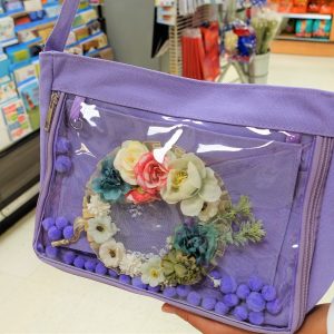 Canvas Ita Bag,Crossbody Bag,Pin Bag,Japanese Original  ItaBag With Insert.