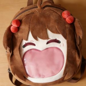 Cardcaptor Sakura Sakura Kinomoto Ita Bag Plush Backpack or Crossbody – Anime Cosplay Shoulder Bag, Kawaii Ita Bag for Fans, Gift Idea