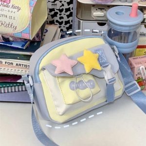 Casual Nylon Crossbody Bag for Women | Mini Aesthetic Shoulder Bag | Daily Outgoing Bolso Mujer | Small Travel Purse