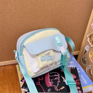 Casual Nylon Crossbody Bag for Women | Mini Aesthetic Shoulder Bag | Daily Outgoing Bolso Mujer | Small Travel Purse