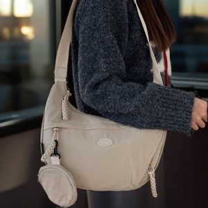 Casual Nylon Shoulder Bag, Crossbody Bag with Coin Purse, Trendy Crossbody for Women, Perfect for Work, Travel & Everyday Use, Student Bag