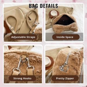 Catface plushie ita bag & backpack, plush ita backpack, crossbody ita bag, kawaii plushie bag, enamel pin ita bag, anime convention ita bag