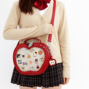 Cherry Apple Ita Bag Pin Display Backpack