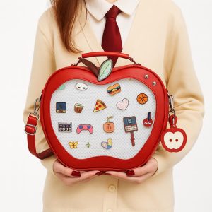 Cherry Apple Ita Bag Pin Display Backpack