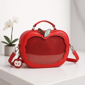 Cherry Apple Ita Bag Pin Display Backpack