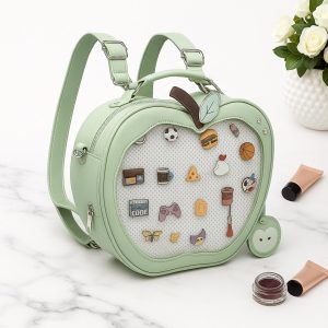 Cherry Apple Ita Bag Pin Display Backpack