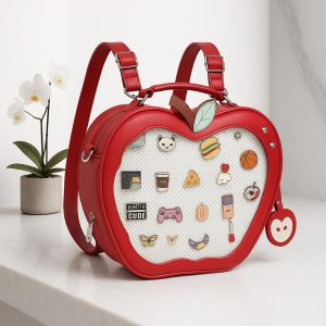 Cherry Apple Ita Bag Pin Display Backpack