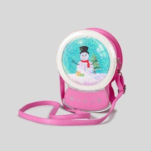 Christmas Snowman Crossbody Bag – Festive Holiday Purse